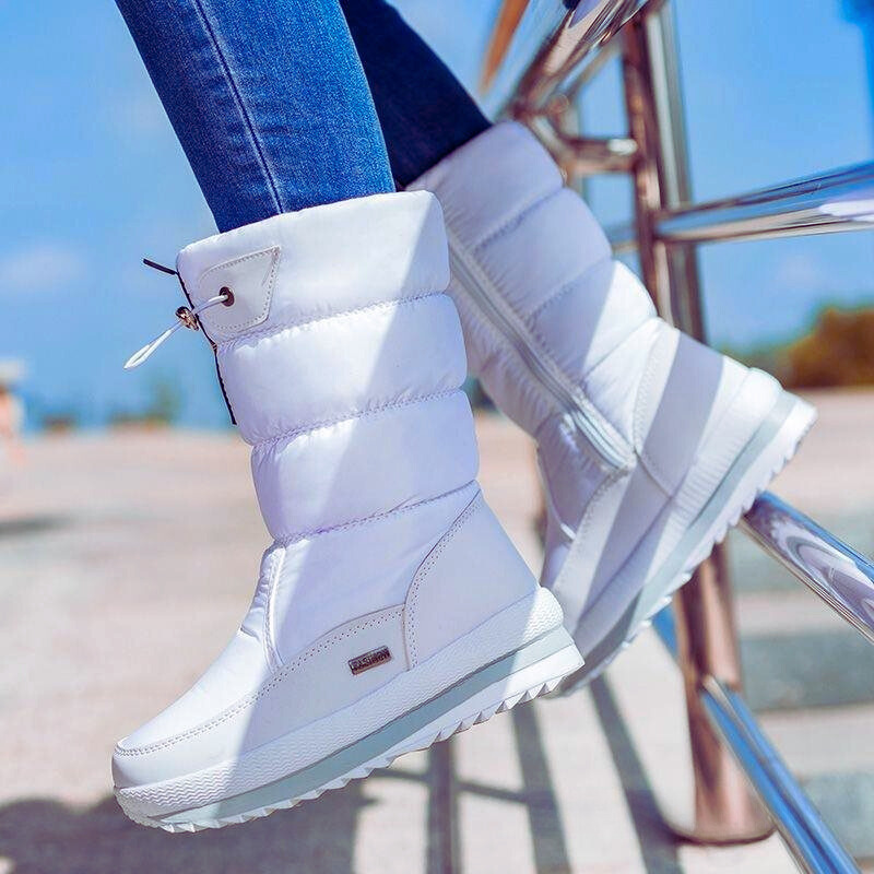 Bottes d'Hiver Chaudes et Imperméables pour Femmes