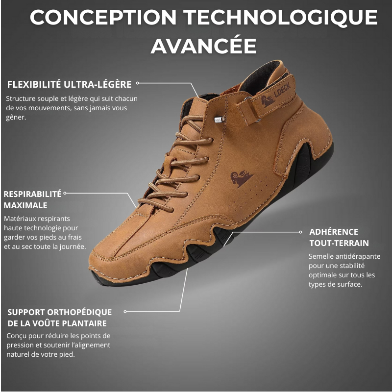 LDECK – Chaussures orthopédiques et respirantes Unisex